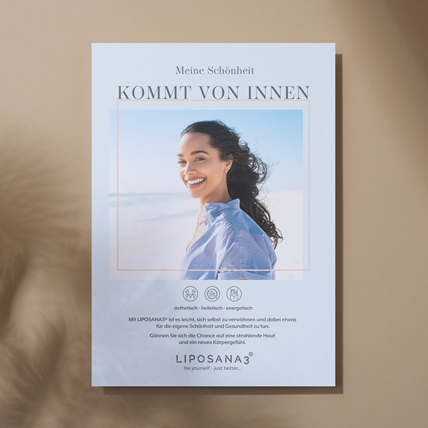 Poster DIN A2 - Schönheit kommt von innen
