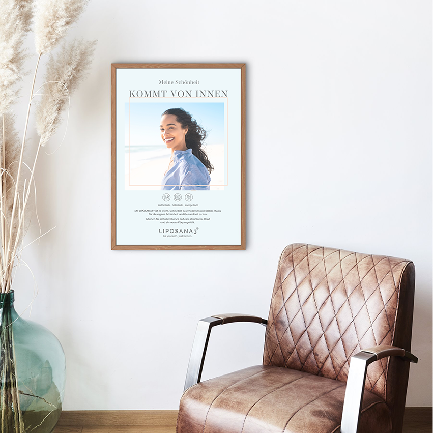 DIN A2 - Poster "Schönheit kommt von innen"