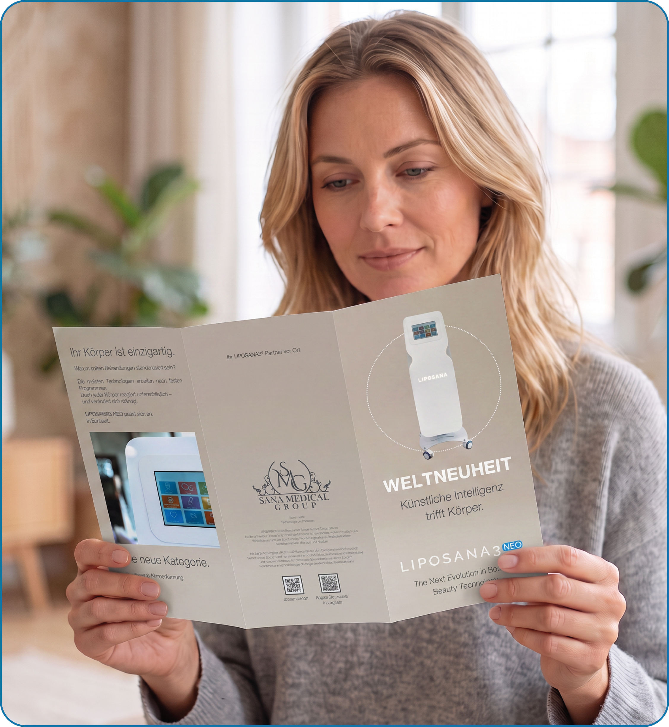 Flyer „Liposana3® NEO“ – DIN lang
