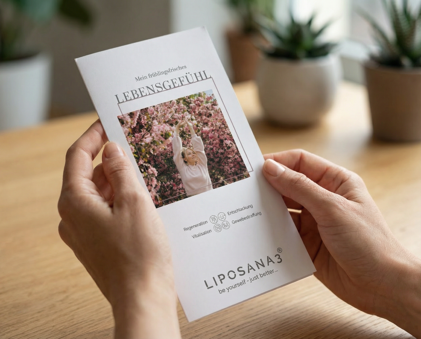 🌸 Frühlingsflyer DIN lang – Neustart für Körper & Wohlbefinden