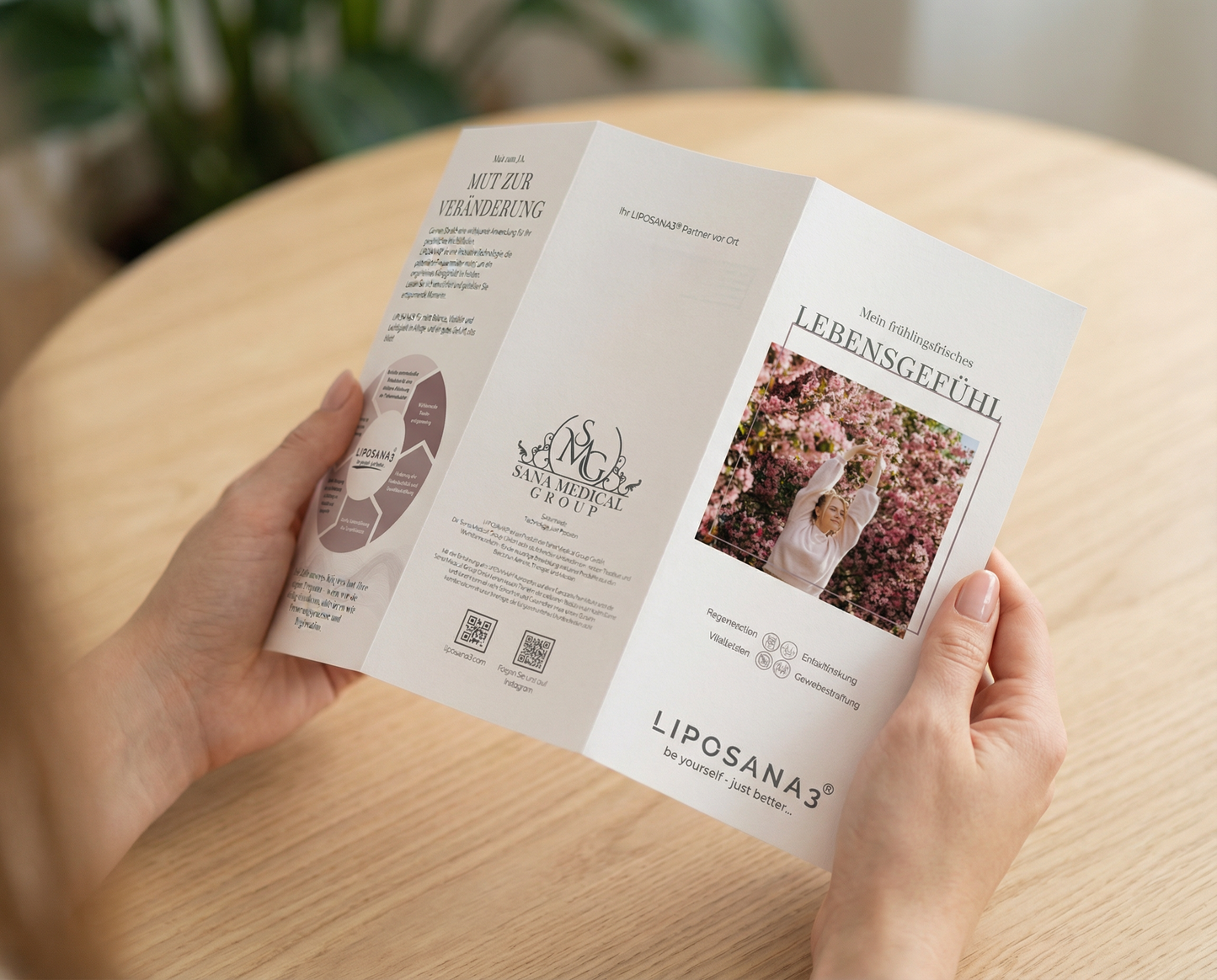 🌸 Frühlingsflyer DIN lang – Neustart für Körper & Wohlbefinden