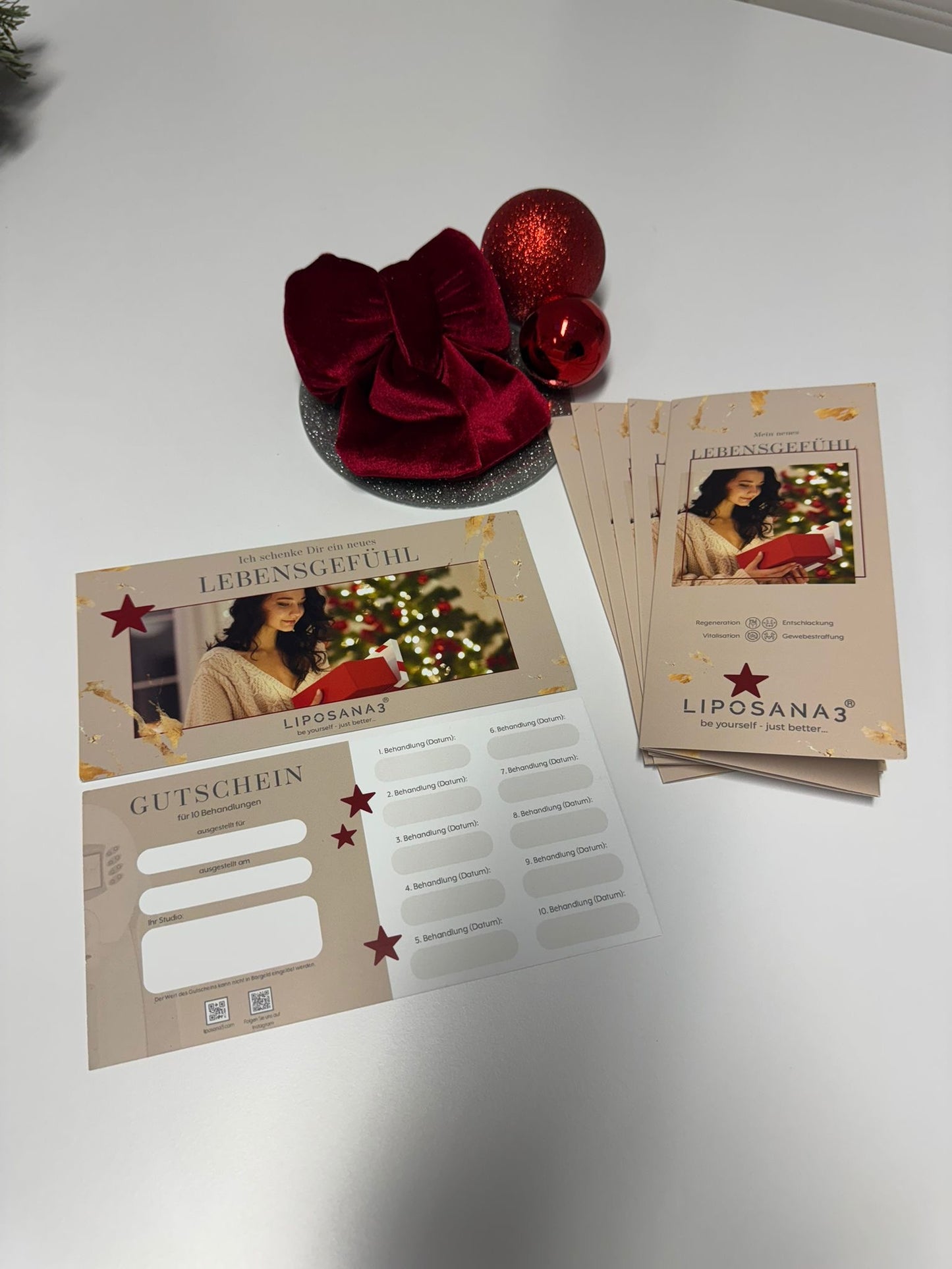 WEIHNACHTEN – Gutschein: 10er-Behandlungspaket (10er-Set)